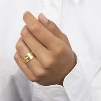 A BREND | Ring Ikka goud 2